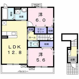 六反田 Village【2階】の間取り