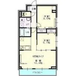 ハイパール桑園【3階】の間取り