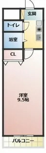 セントラルハイツ旭【3階】の間取り