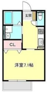 ロイヤルハイツ黒川町【2階】の間取り