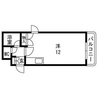 メゾン・ド麻生【502号室】の間取り