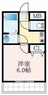 大阪府藤井寺市岡1丁目【マンション】の間取り