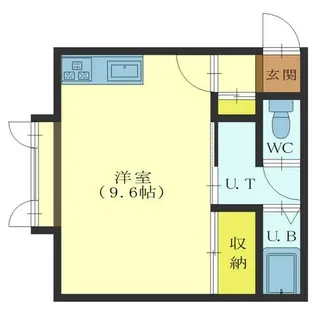 TADマンシオン【1階】の間取り