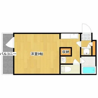 大産西公園マンション【901号室】の間取り