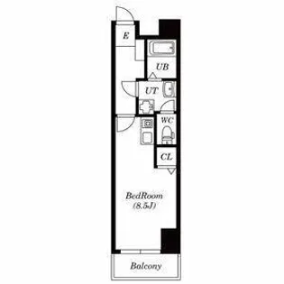 テイビービル【2階】の間取り