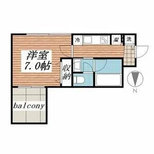 東桜コート【7階】の間取り