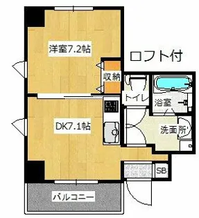 トミオコート【3階】の間取り