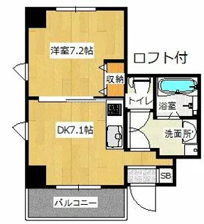 トミオコート【3階】の間取り