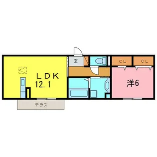 アルト8【1階】の間取り