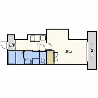 アリバ豊崎【4階】の間取り