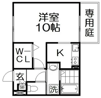 ハイツオーキッド【1階】の間取り