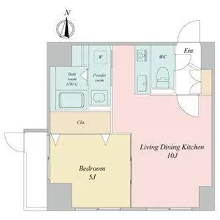 リーガルーセント【2階】の間取り