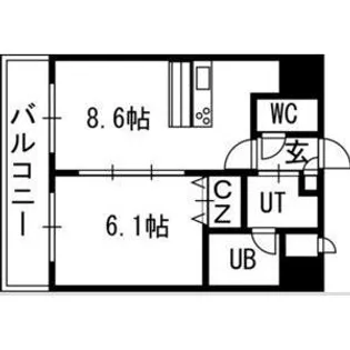 Ambiente619【2階】の間取り