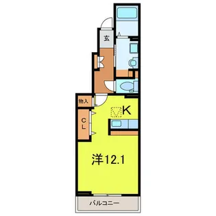 サンリット【1階】の間取り