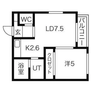 ブランルーチェ【2階】の間取り