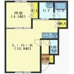 LaLa(ララ)【1階】の間取り