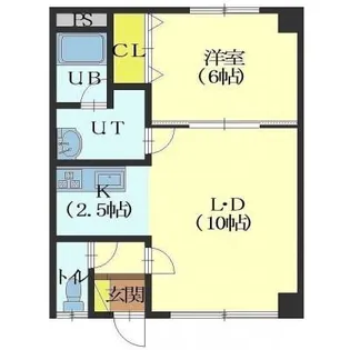 ドリームハイツⅠ【203号室】の間取り