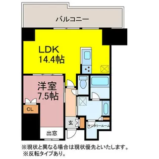 ザ・ハウス豊橋WEST【1002号室】の間取り