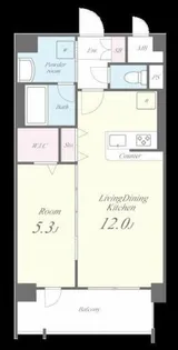 LEGEND紺屋町【7階】の間取り