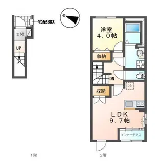 辻が花【2階】の間取り