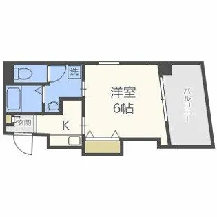 FROST【3階】の間取り