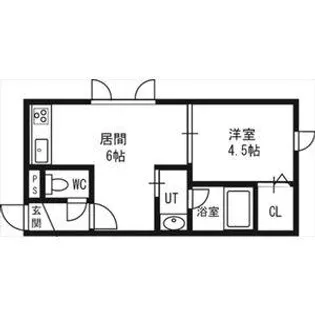 リッチタウン栄通六番館【202号室】の間取り