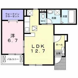 ルチアーノ【1階】の間取り