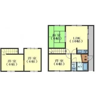 羽田アパート【2階】の間取り