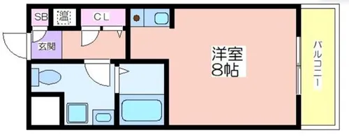 peddy marryⅡ【3階】の間取り