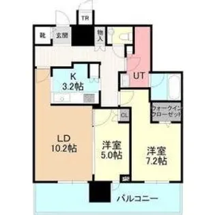 ONE札幌ステーションタワー【29階】の間取り