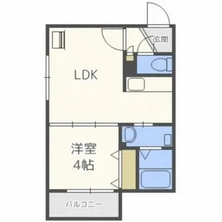 ラフィーネ学園前Ⅱ【3階】の間取り