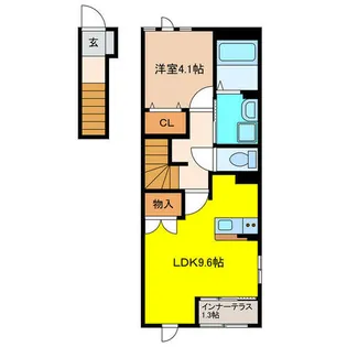 グリーンメゾンⅤ【2階】の間取り