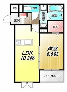 パイン山城【2階】の間取り