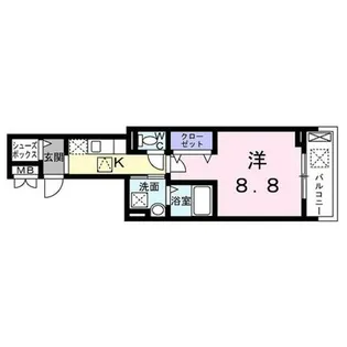 プロムナード神野Ⅴ【2階】の間取り