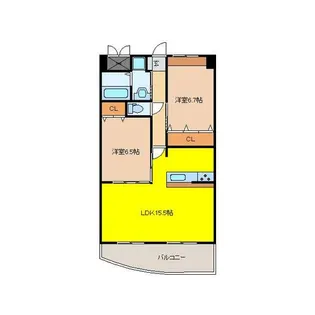 SANTEN【3階】の間取り