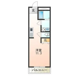 Casa del Sol【3階】の間取り