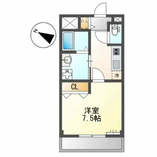 オレンジクレストA【2階】の間取り