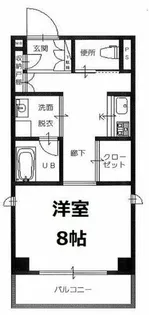 サンライズSC【2階】の間取り