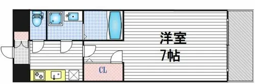 S-RESIDENCE福島Grande【2階】の間取り