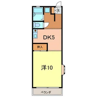 陽明館2【2階】の間取り