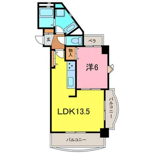 サンコートKsBee【303号室】の間取り