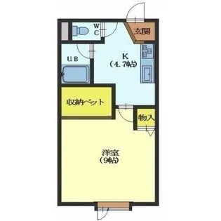 ハイツフューチャー【3階】の間取り