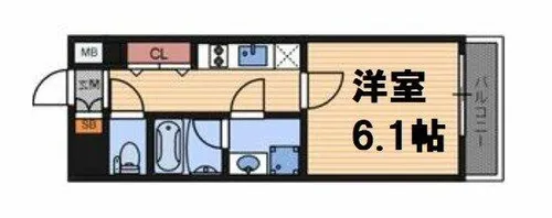 KANOACIA【806号室】の間取り