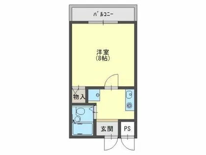 Rinon 脇浜【6階】の間取り