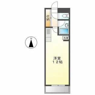 アクセス高辻【5階】の間取り