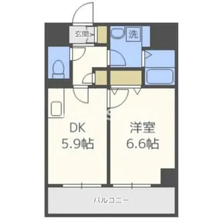 willDo今福西【8階】の間取り