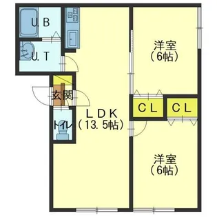 セブンヒルズ【205号室】の間取り