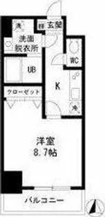 PRESTAGE名駅【6階】の間取り