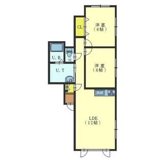 リネージュ桔梗Ⅱ【2階】の間取り