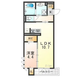 N’s court【2階】の間取り